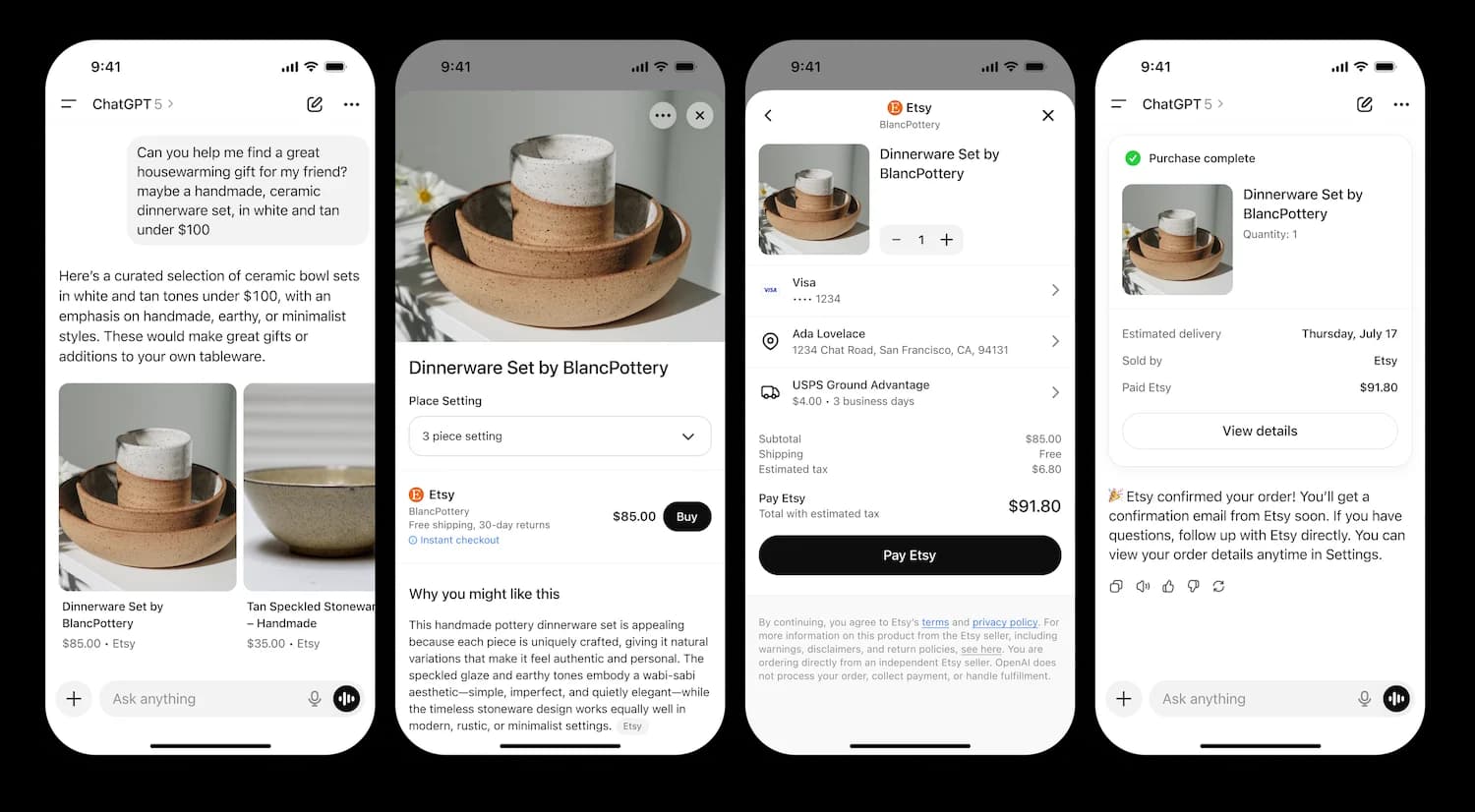 Agentic Commerce on mobile