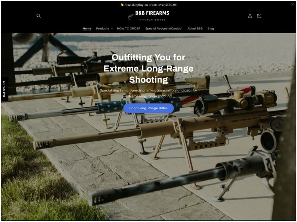 B&B Firearms case study