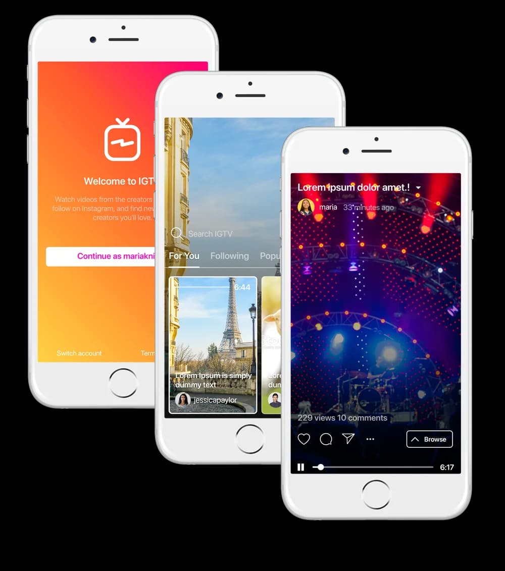 IGTV Ads format