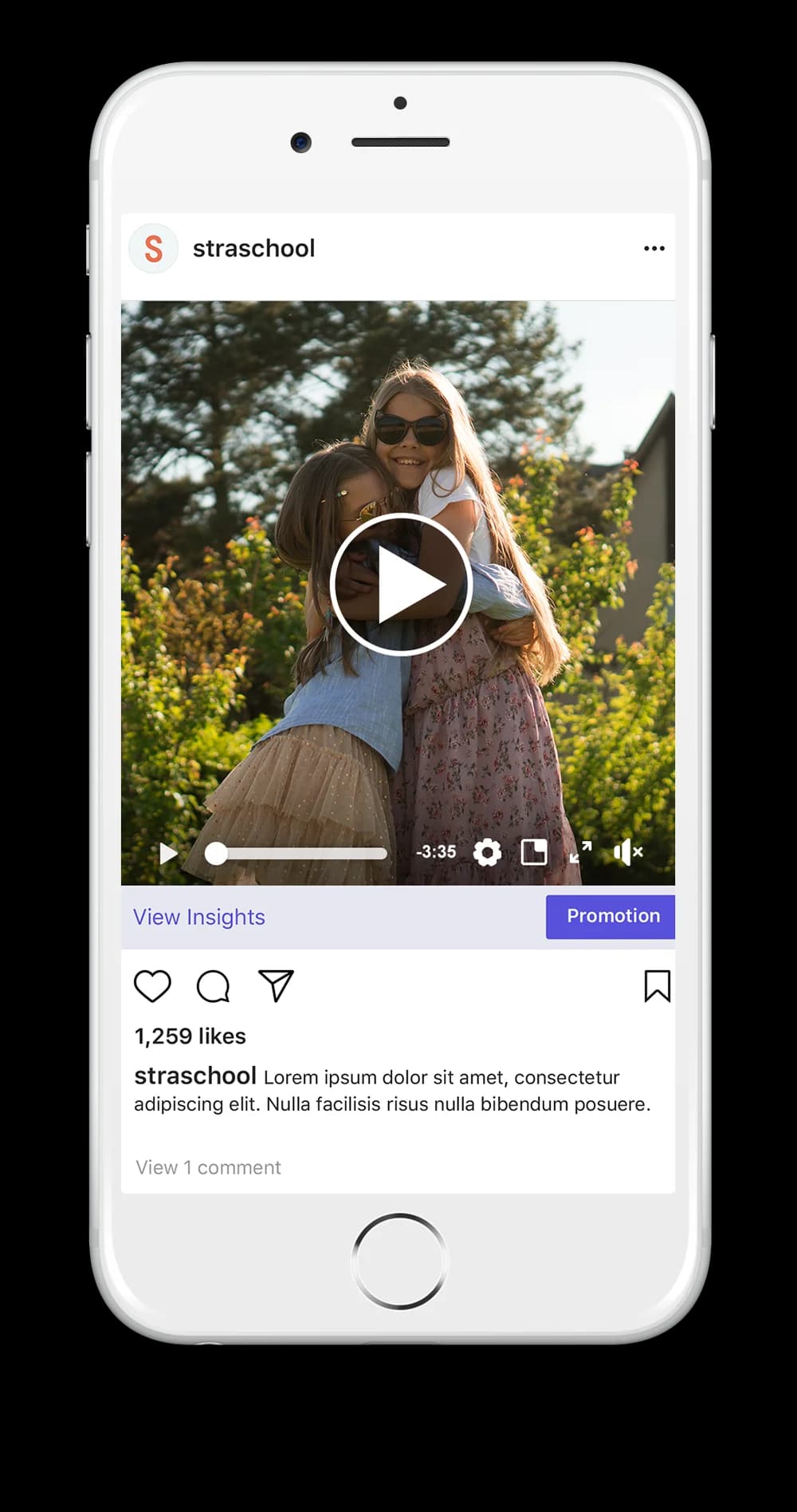 Instagram Video Ads format