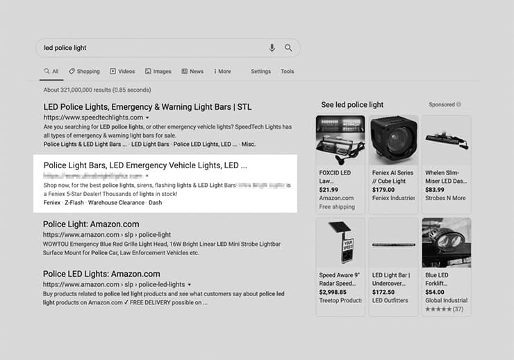 Lighting eCommerce SEO
