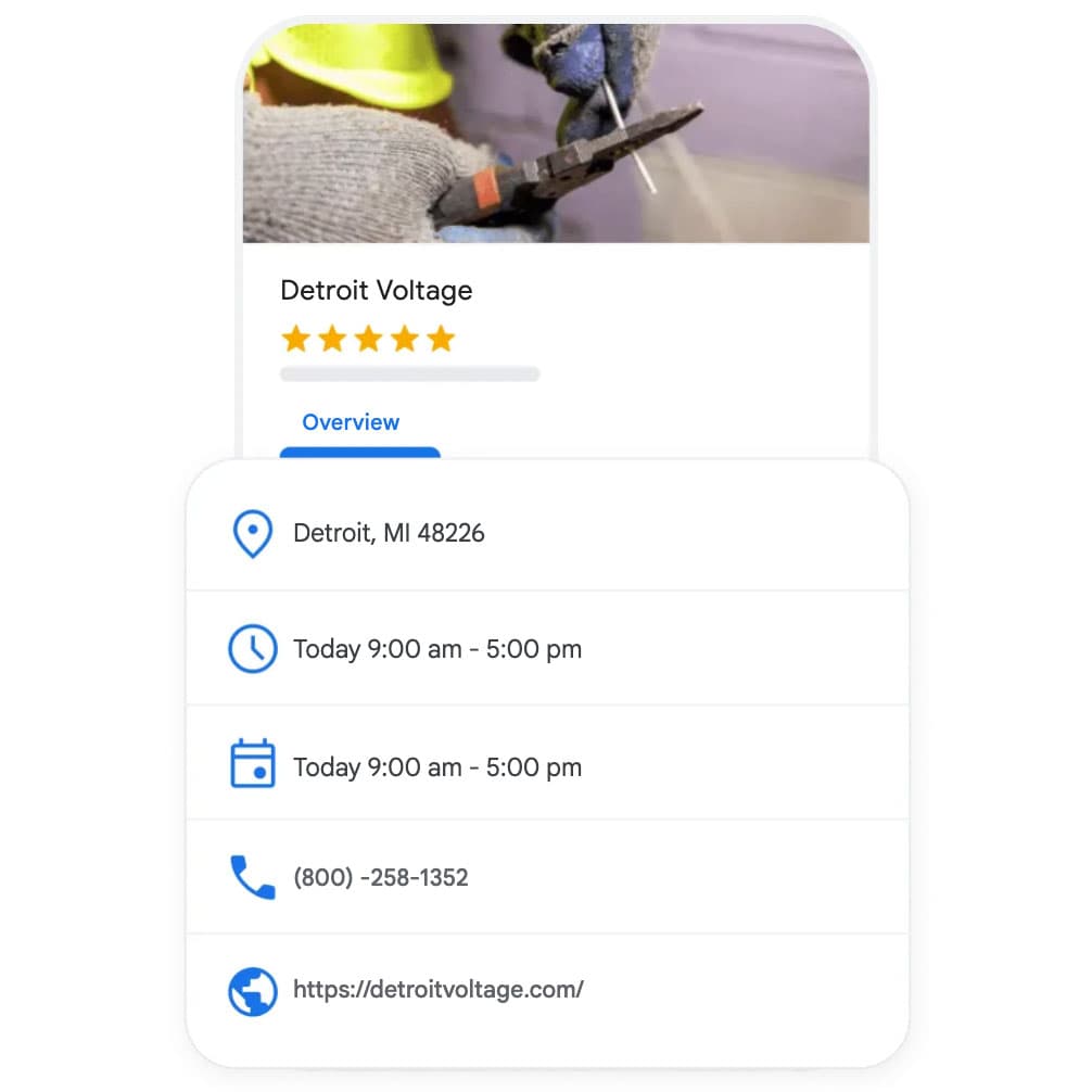 Google Business Profile optimization for plumbing companies