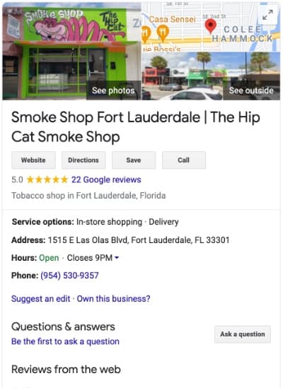 The Hip Cat Smoke Shop