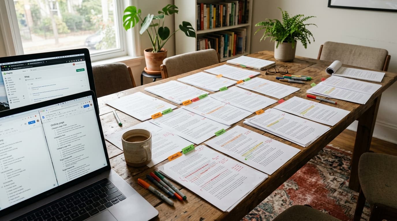 Ecommerce Organic Traffic Report 2025: How Top Shopify Stores Grow Search Traffic