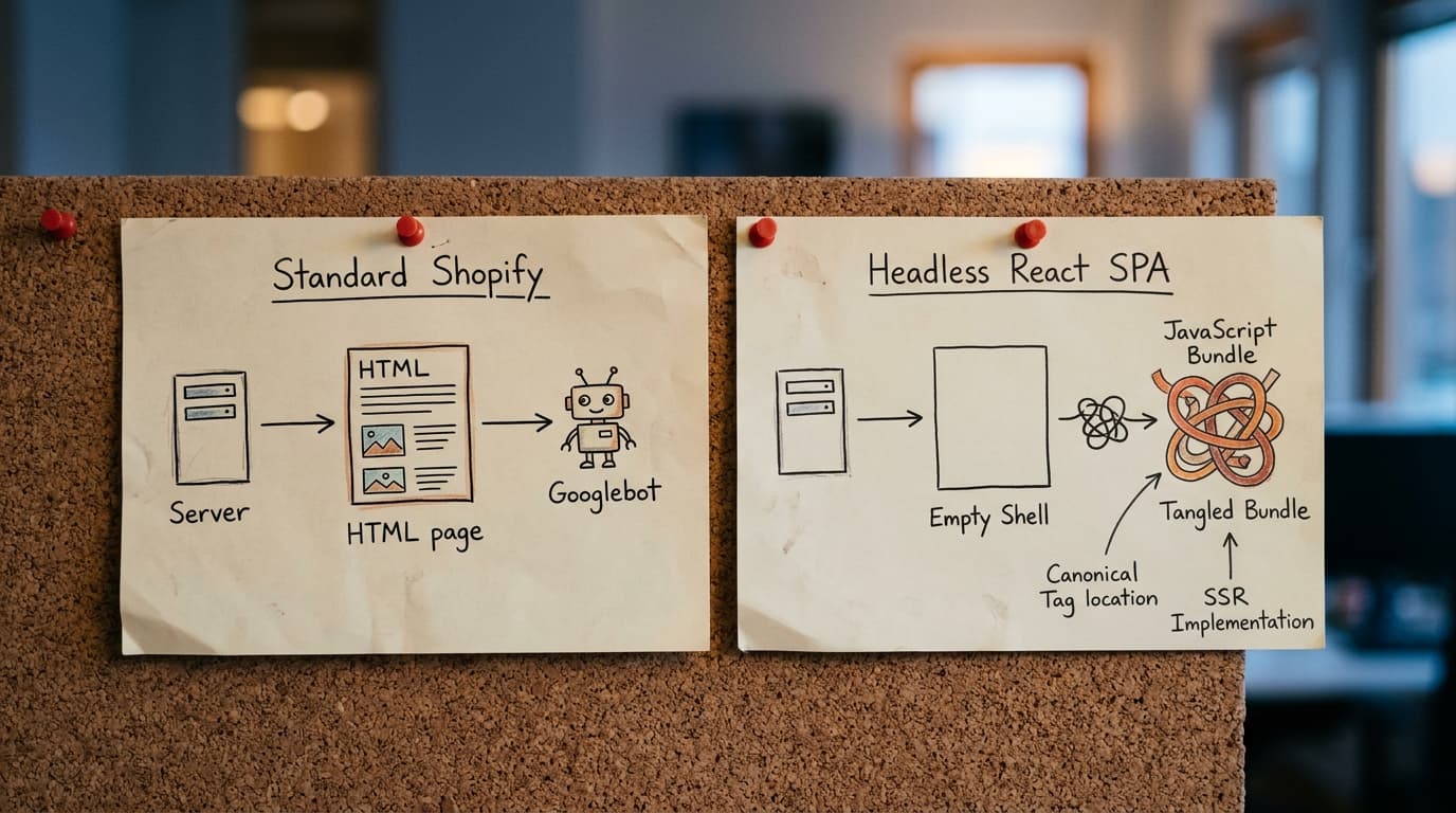 Headless Commerce SEO: The Complete Guide for Shopify Hydrogen Stores