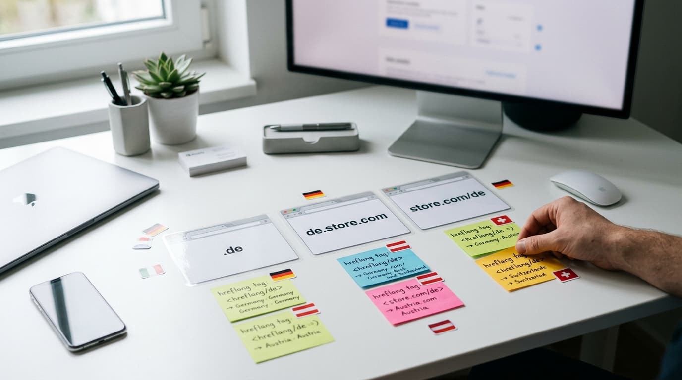 ccTLDs vs. Subdomains vs. Subdirectories on Shopify: An International SEO Decision Framework