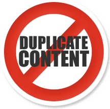 Avoid Duplication – For the Sake of Your SEO!