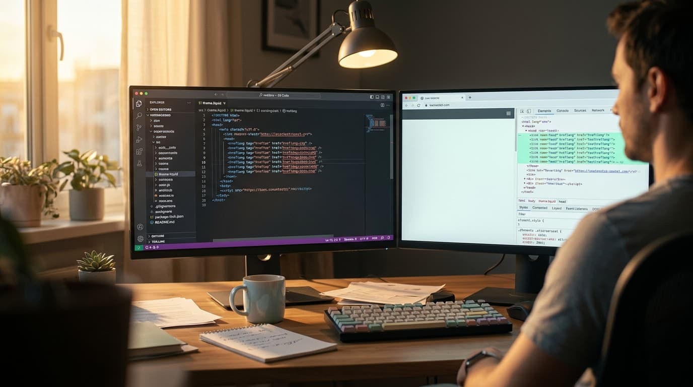 How to Correctly Implement Hreflang with Shopify Markets (with Code Examples)
