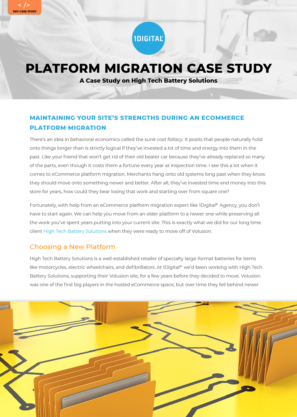Maintaining Your Site’s Strengths During an eCommerce Platform Migration